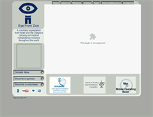 Tablet Screenshot of eyefromzion.com